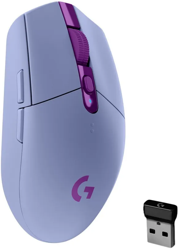 Herná myš Logitech G305 fialová