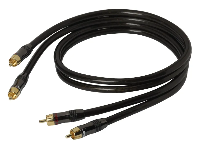 REAL CABLE ECA 2m, M / M 2RCA, audio stereo