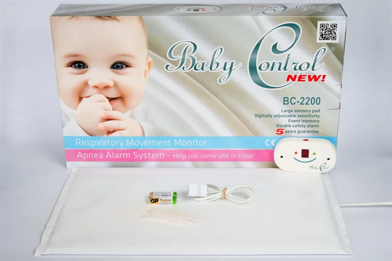 Monitor dychu Baby Control BC2200 - s jednou sensorovou podložkou