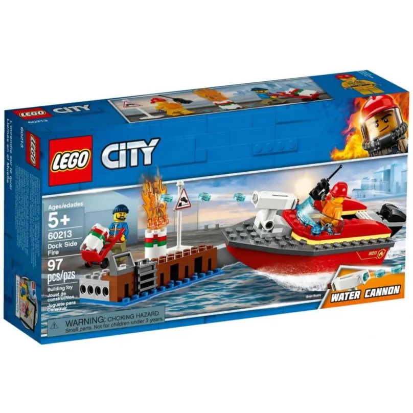 LEGO® CITY 60213 Požiar v prístave