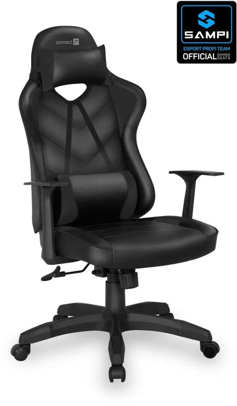 Herný stoličky CONNECT IT LeMans Pro CGC-0700-BK, black
