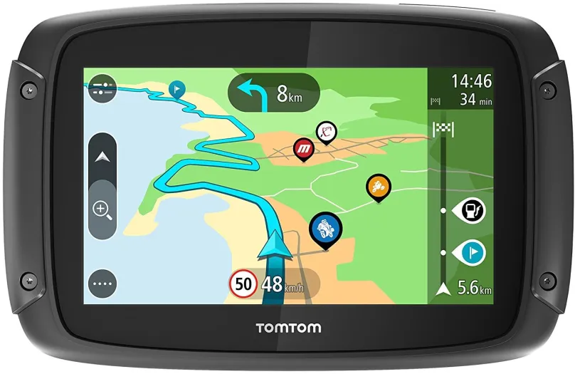 GPS navigácia TomTom Rider 500 EÚ pre motocykle Lifetime