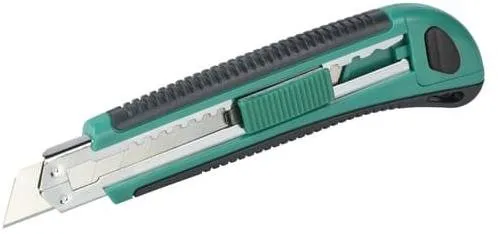 Odlamovací nôž WOLFCRAFT - Nôž s odlamovacou čepeľou dvojkomponentný, plast, 18 mm