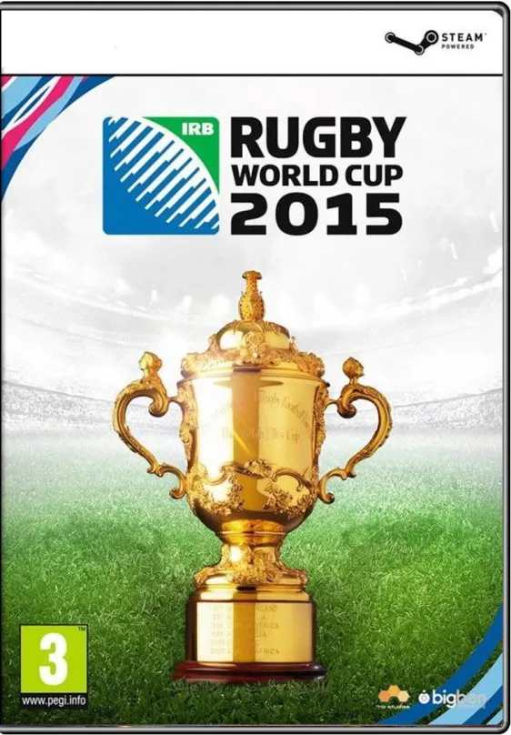 Hra na PC Rugby World Cup 2015, elektronická licencia, kľúč pre Steam, žáner: športový,