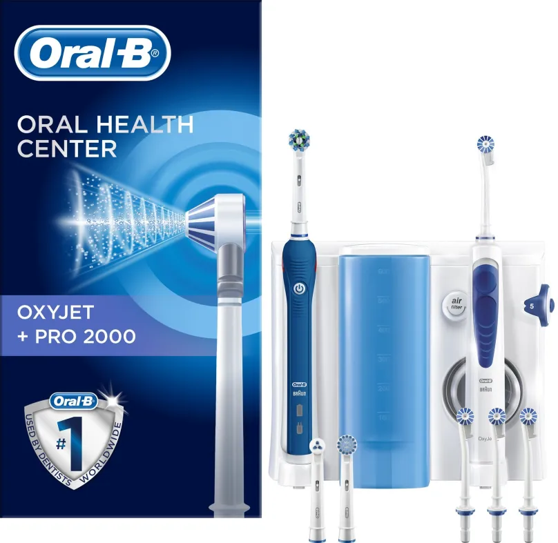 Elektrická zubná kefka Oral-B Oxyjet + Pro2