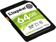 Pamäťová karta Kingston SDXC 64GB Canvas Select Plus