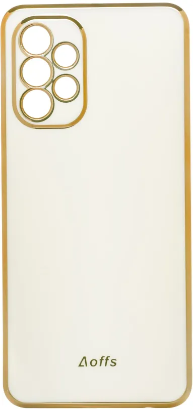 Kryt na mobil iWill Luxury Electroplating Phone Case pre Samsung Galaxy A32 White