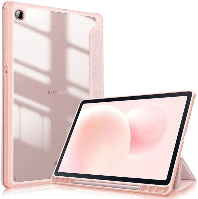 Púzdro na tablet Tech-Protect SmartCase Hybrid púzdro na Samsung Galaxy Tab S6 Lite 10.4'' 2020 / 2022, ružové