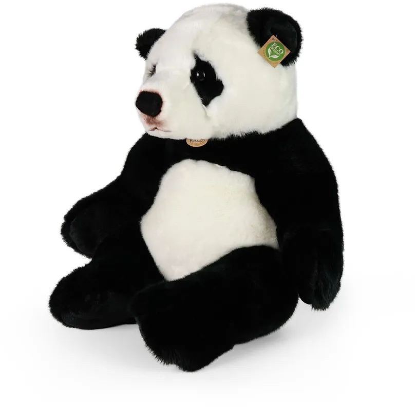 Plyšák RAPPA Plyšová panda sediaca 46 cm, Eco-Friendly