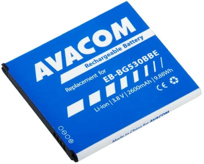 Batéria pre mobilný telefón Avacom pre Samsung G530 Grand Prime Li-Ion 3,8 V 2600mAh (náhrada EB-BG530BBE)