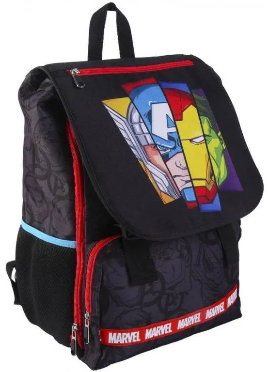 Školský batoh CERDÁ GROUP Marvel Avengers: Superheroes s prackami