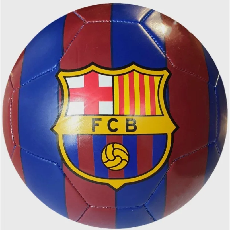 Futbalová lopta VIC Futbalová lopta FC Barcelona veľ. 5, červeno-modrá