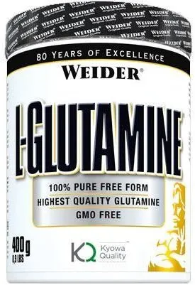 Aminokyseliny Weider L-Glutamine 400g, glutamín, bez príchuti