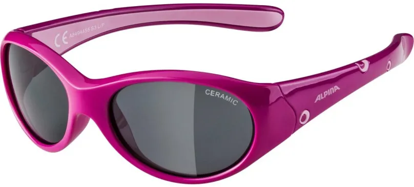 Cyklistické okuliare Alpina Flexxy Girl pink-rose