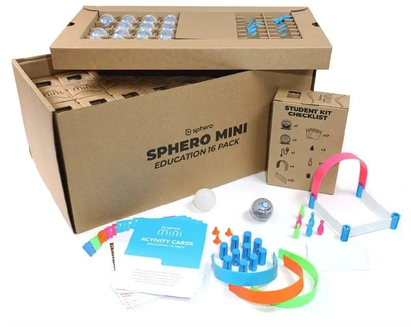 Robot Sphero EDU Mini Activity 16 Pack, hračka, programovateľný a edukatívne, pokročilé pr