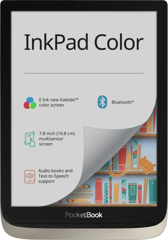 Elektronická čítačka kníh PocketBook 741 InkPad Color Moon Silver