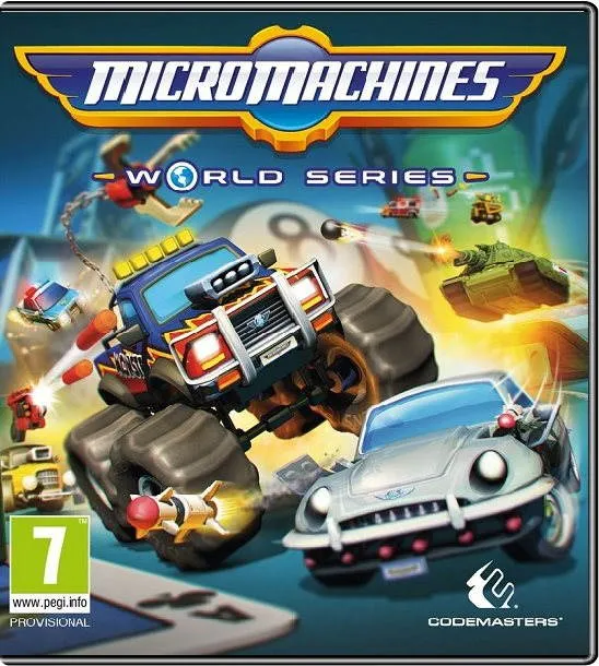 Hra na PC Micro Machines World Series, krabicová verzia, žáner: Závodné