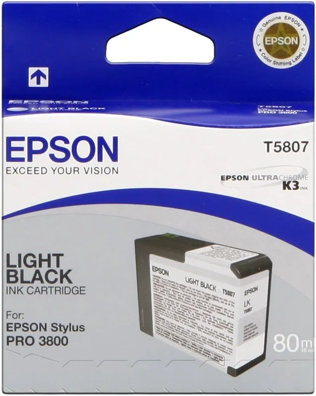 Cartridge Epson T580 svetlá čierna