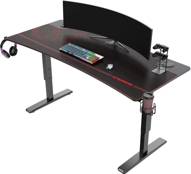 Herný stôl ULTRADESK Cruiser Red