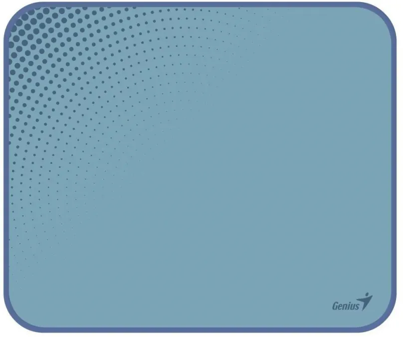 Podložka pod myš Genius G-Pad 230S modrá, materiál: textil a guma, rozmery 19,0x0,3x23,0cm