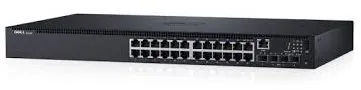 Switch Dell Networking N1548 48x 1GbE + 4x 10GbE SFP + fixed ports Stacking IO to PSU airflow AC