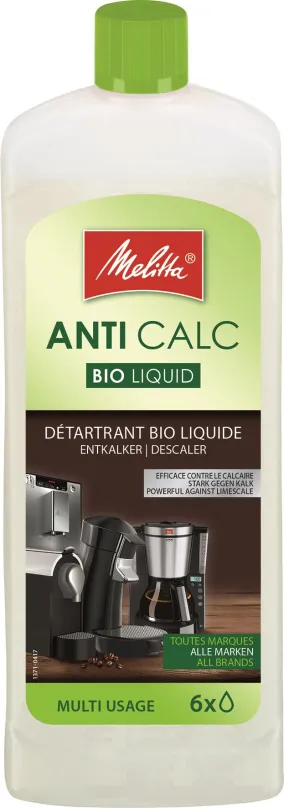 Odvápňovač Melitta ANTI CALC - BIO (250ml), ANTI CALC Tekutý bio-odvápňovač univerzálny (