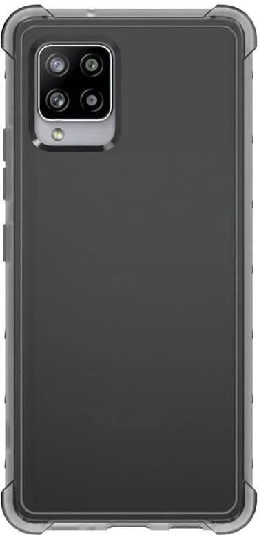 Kryt na mobil Samsung Polopriehľadný zadný kryt pre Galaxy A42 (5G) čierny