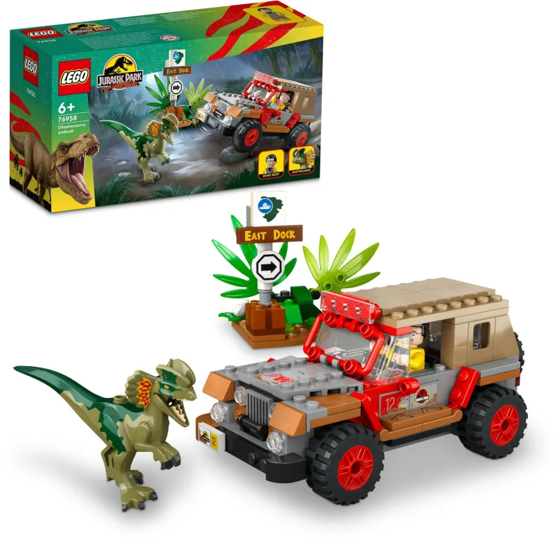 LEGO stavebnica LEGO® Jurassic World 76958 Útok dilophosaura
