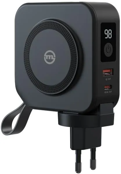 Powerbanka Mobile Origin Powerbank 10 000 mAh a Travel Charger Lightning a USB-C cable Black
