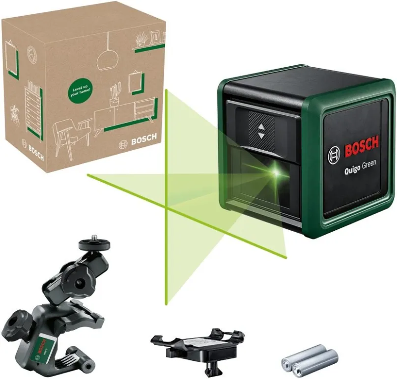 Krížový laser Bosch Krížový laser Quigo Green, 0.603.663.CZ0