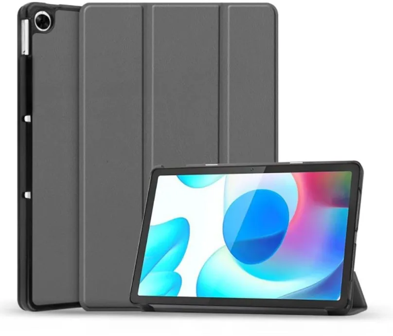Puzdro na tablet Tech-Protect Smartcase puzdro na Realme Pad 10.4'', šedé