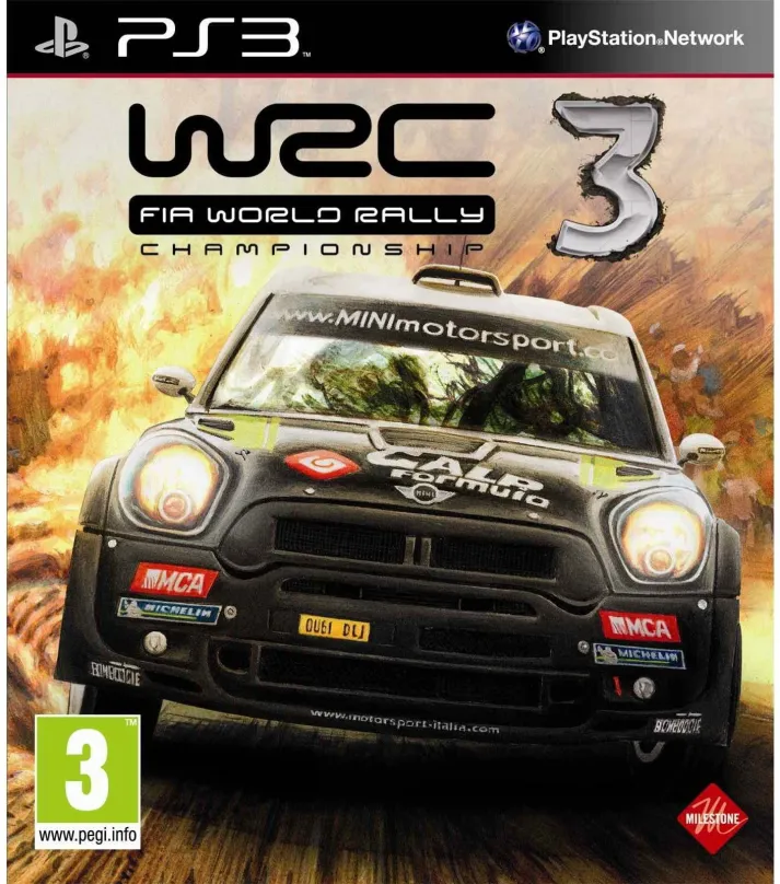 Hra na konzole PS3 - WRC 3: FIA World Rally Championship