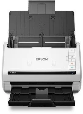 Skener Epson WorkForce DS-530II, A4, stolný a prieťahový skener, s podávačom, duplex, ADF,