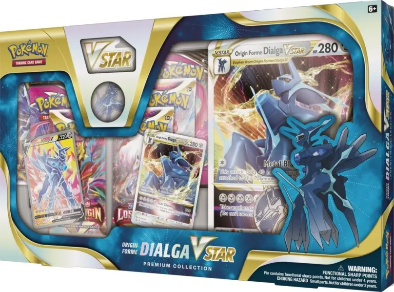 Kartová hra Pokémon TCG: Origin Forme Dialga VStar Premium Collection