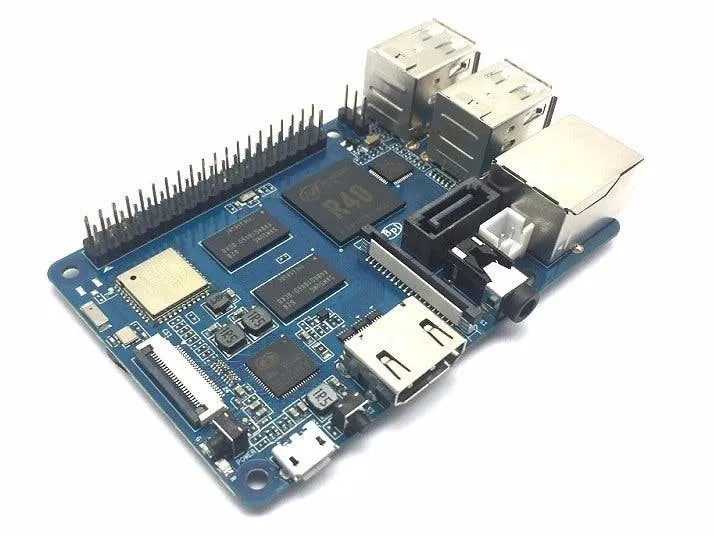 Mini počítač Banana Pi M2 Berry, Cortex-A7 Quad-Core 1.6 GHz, ARM Mali 400, RAM 1GB, W