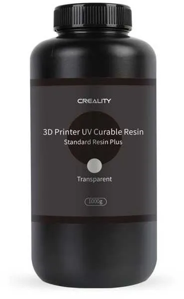 UV resin Creality Standard Rigid Resin Plus 1kg
Transparent