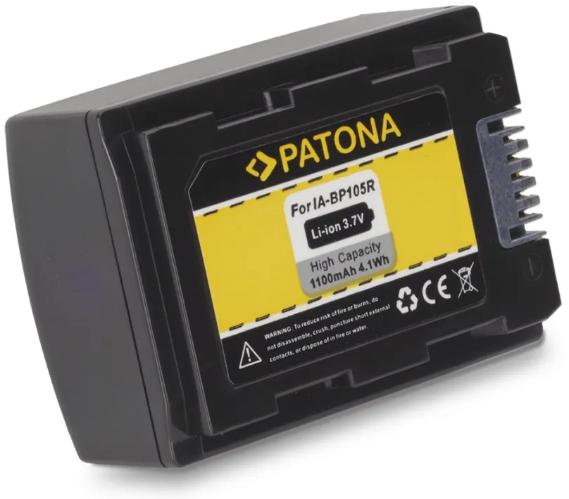 Batérie pre fotoaparát Paton pre Samsung IA-BP105R 1100mAh Li-Ion
