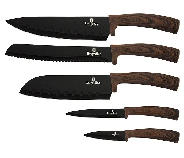 BERLINGERHAUS BERLINGERHAUS Sada nožů s nepřilnavým povrchem 5 ks Forest Line BH-2308