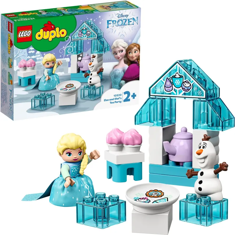 LEGO stavebnica LEGO® DUPLO® | Disney Ľadové kráľovstvo 10920 Čajový večierok Elsy a Olafa