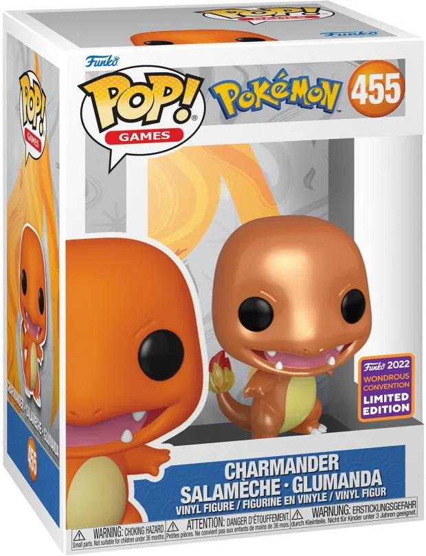 Funko POP Games: Pokémon - Charmander (MT) (EMEA)