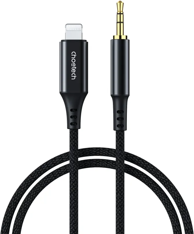 Audio kábel Choetech Lightning to 3.5mm Male Audio Cable 1m