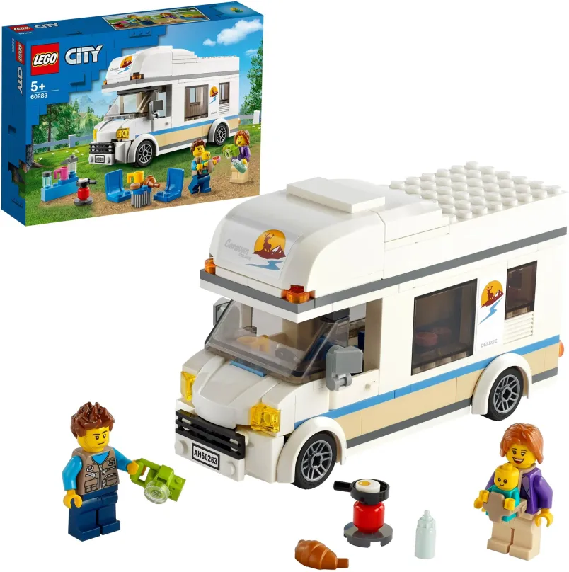 LEGO stavebnica LEGO® City 60283 Prázdninový karavan