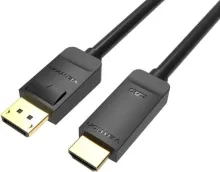 Video kábel Vention 4K DisplayPort (DP) do HDMI Cable 5m Black