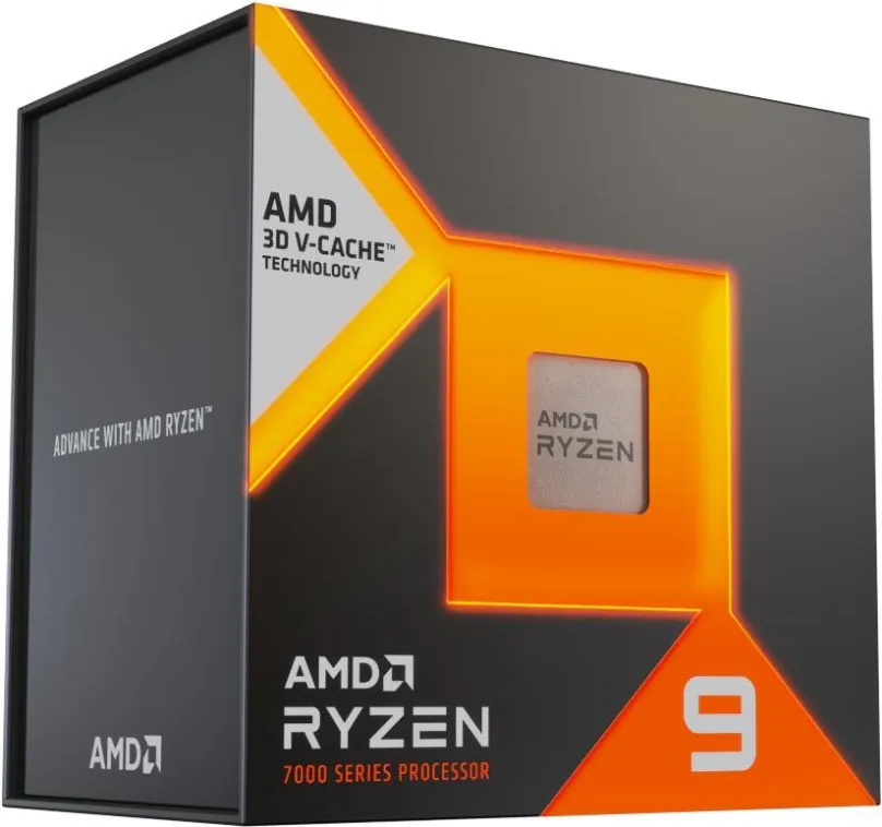 Procesor AMD Ryzen 9 7900X3D, 12 jadrový, 24 vlákien, 4,4 GHz (TDP 120W), Boost 5,6 GHz, 1