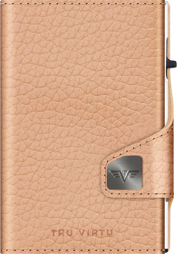 Peňaženka Tru Virtu Click & Slide kožená Pebble Nude
