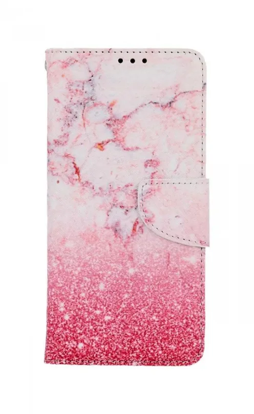 Puzdro na mobil TopQ Puzdro Samsung A13 knižkové Ružový mramor 73517