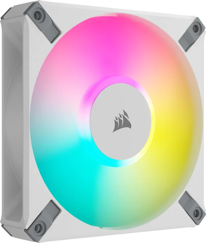 Ventilátor pre PC Corsair iCUE AF120 RGB ELITE White