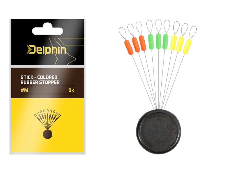 Delphin Stoper Stick Colored rubber stopper M