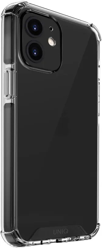 Kryt na mobil Uniq Hybrid iPhone 12 mini Combat - Carbon Black, Apple iPhone 12 mini, TPU