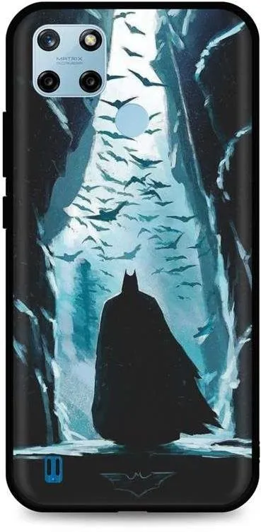 Kryt na mobil TopQ Kryt Realme C25Y silikón Dark Batman 70528